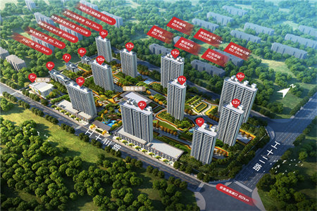 城东金色河滨2室2厅1卫117m2毛坯房