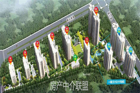 城东人和蓝湾3室2厅2卫135万127m2出售